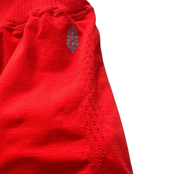 Free People Movement Good Karma Running Shorts XS/S & M/L Cherry Tomato NWOT - Picture 5 of 7